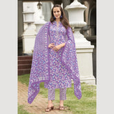Ganpati Brand Jaipur Cotton Readymade Salwar Suit